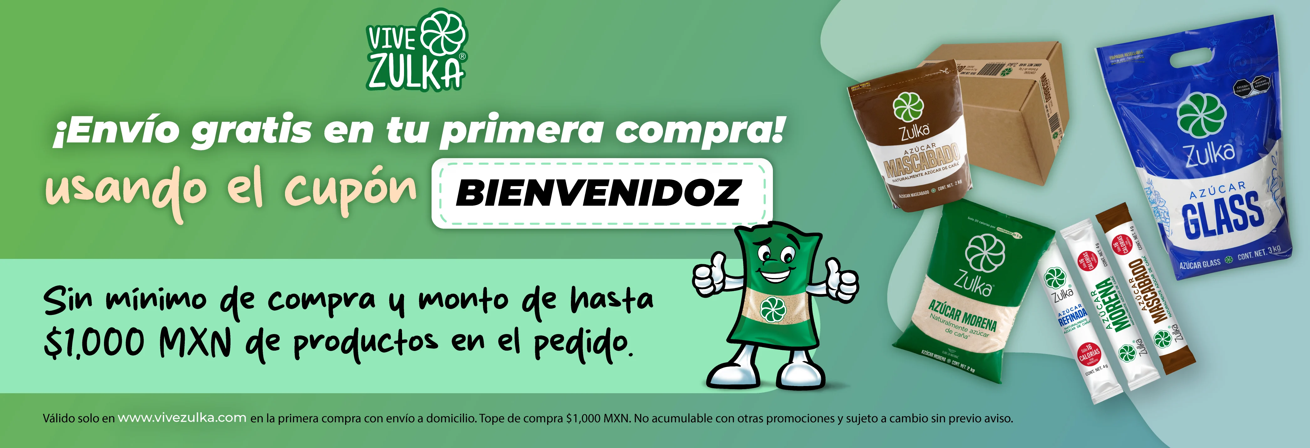 Banner primera compra web