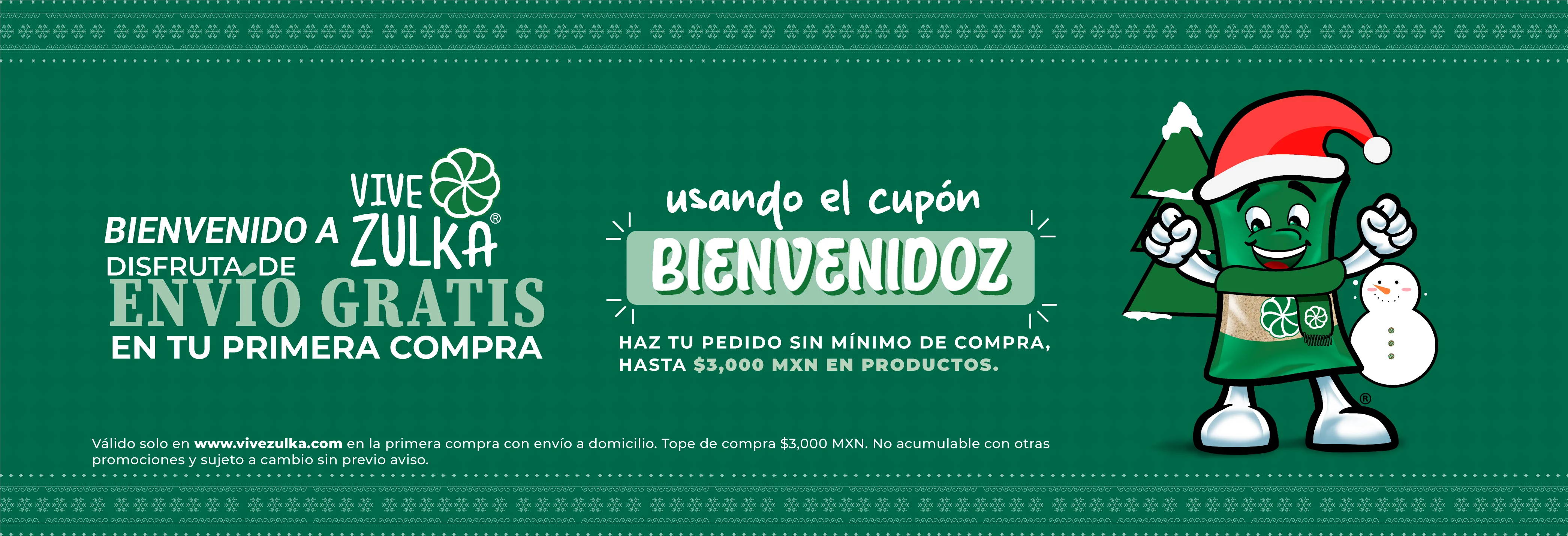 Banner primera compra web
