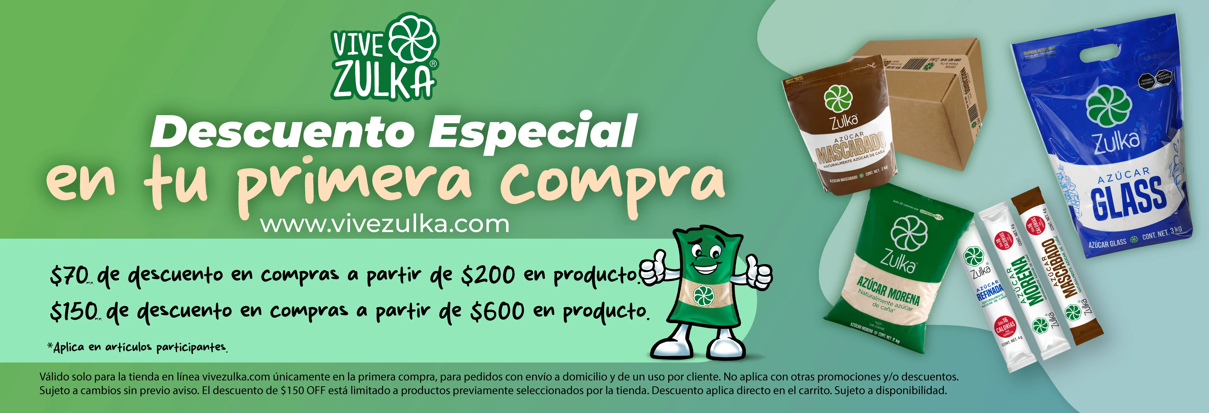 Banner primera compra web