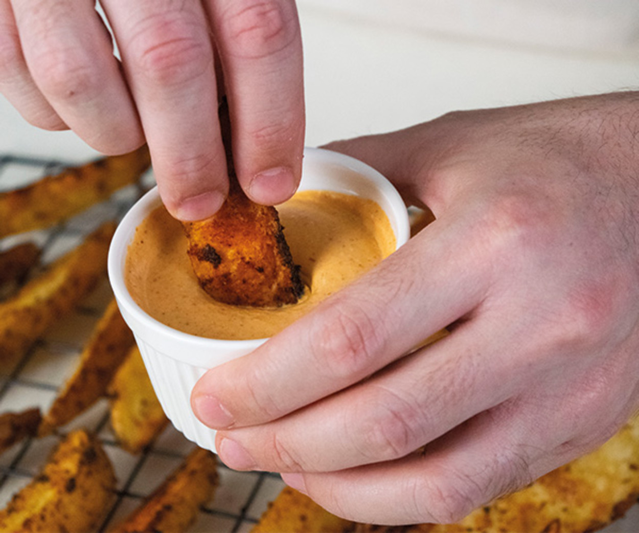 Papas gajo con Spicy sweet Zulka®