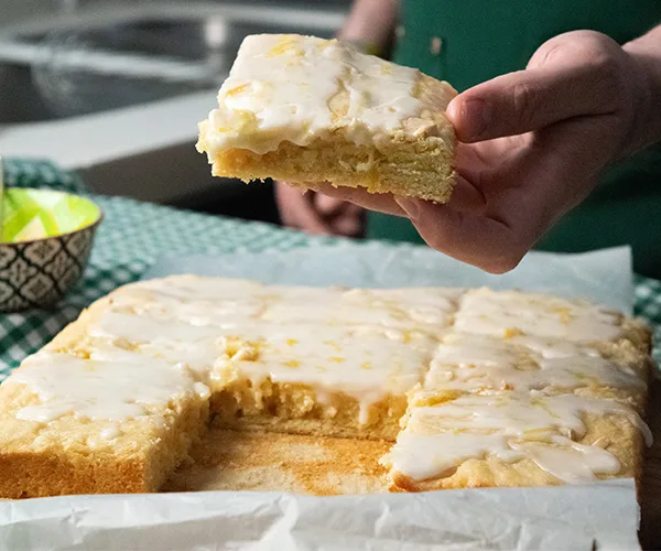 Blondie de limón