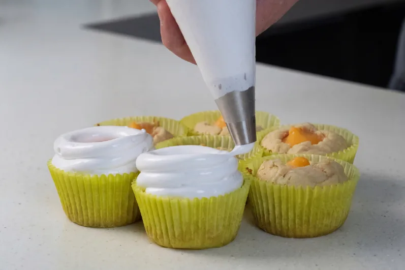 fotos Cupcakes merengue de limón 4