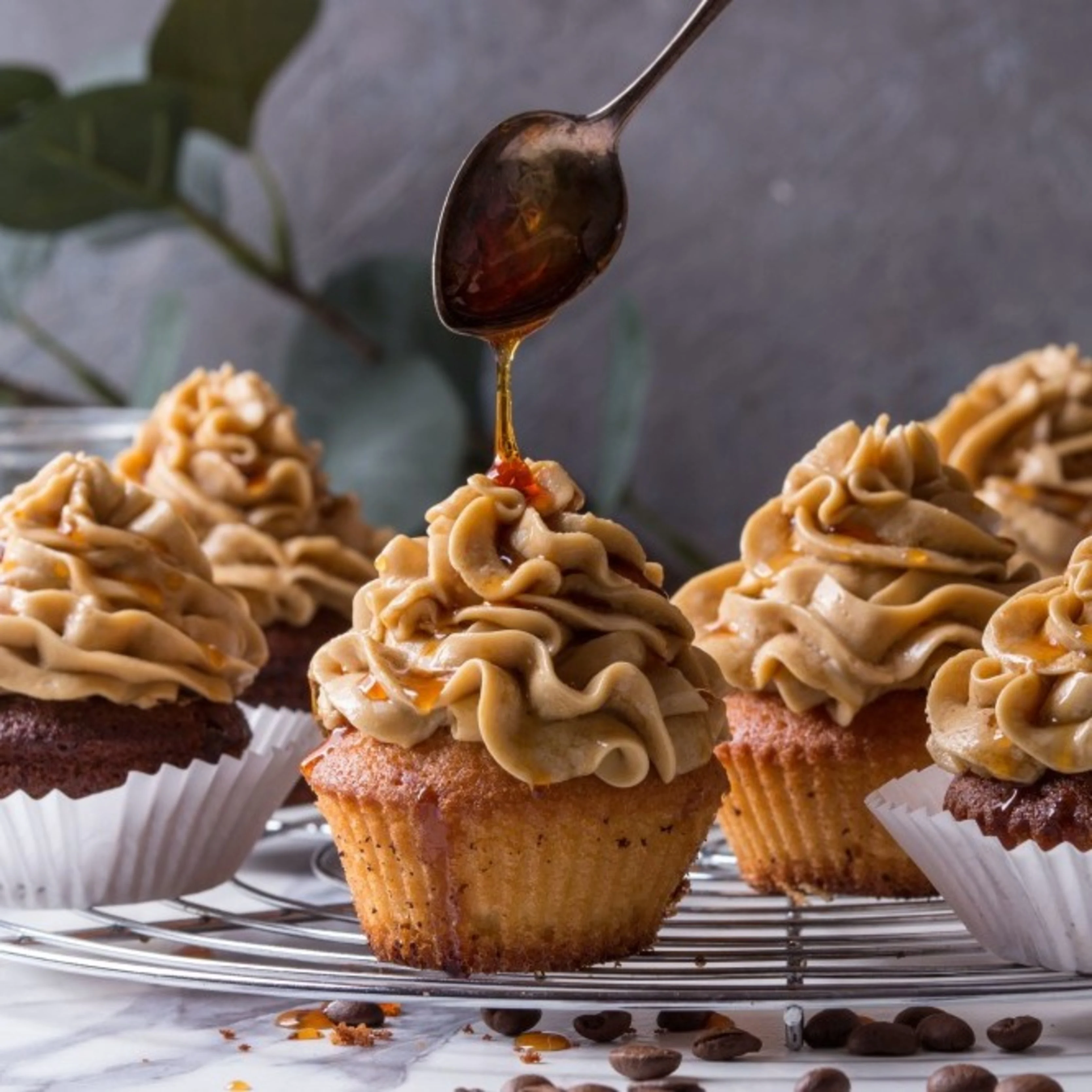 Cupcakees de dulce de leche