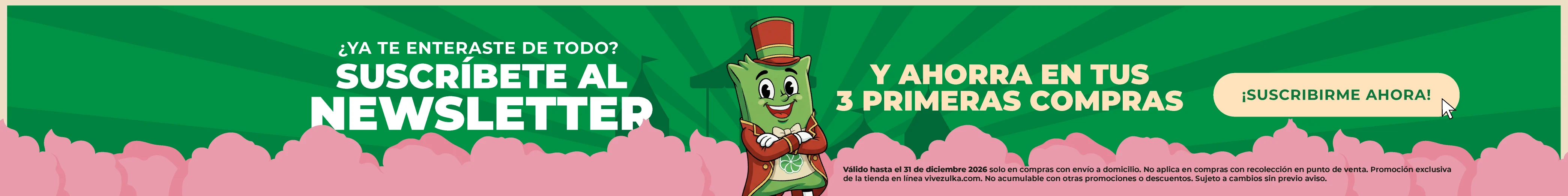 cintillo productos banner newsletter