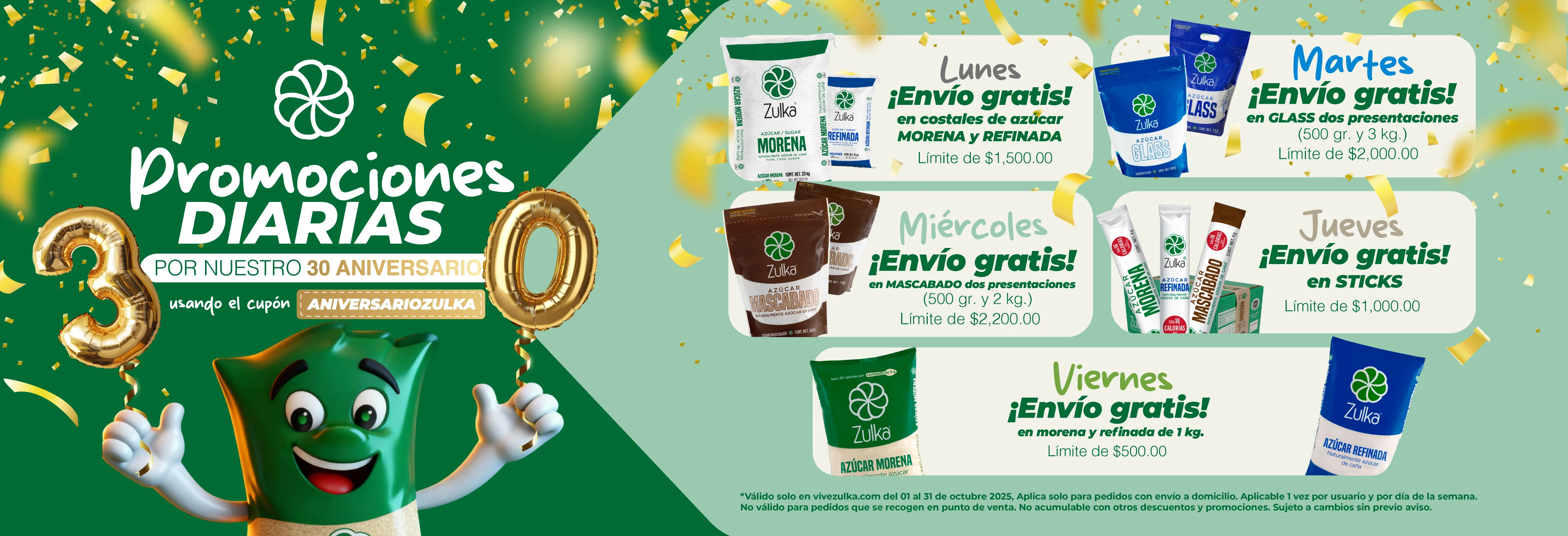 Promos aniversario Semanal web