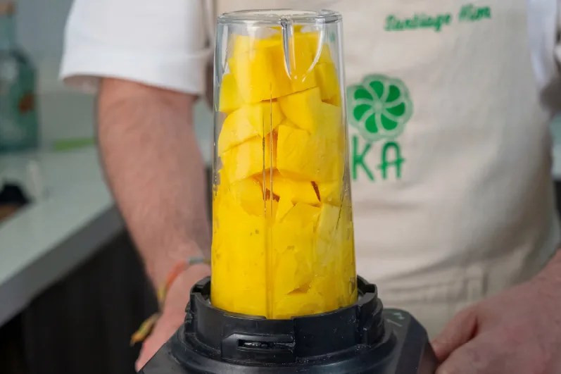 fotos Mousse de mango 1