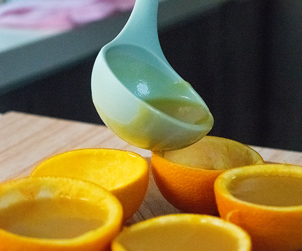 Orange posset