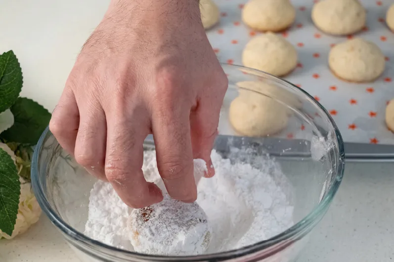 Besos de nuez paso 4