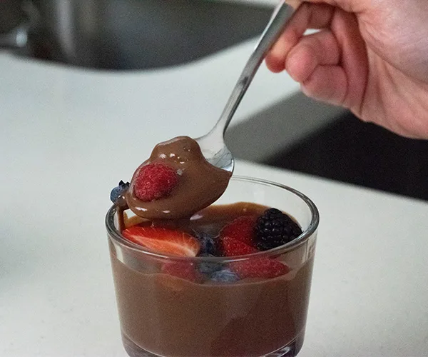 Pudín de chocolate