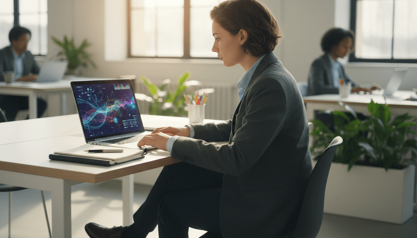 Weblish Business Owner Analyzing Social Media Ad Performance and Costs