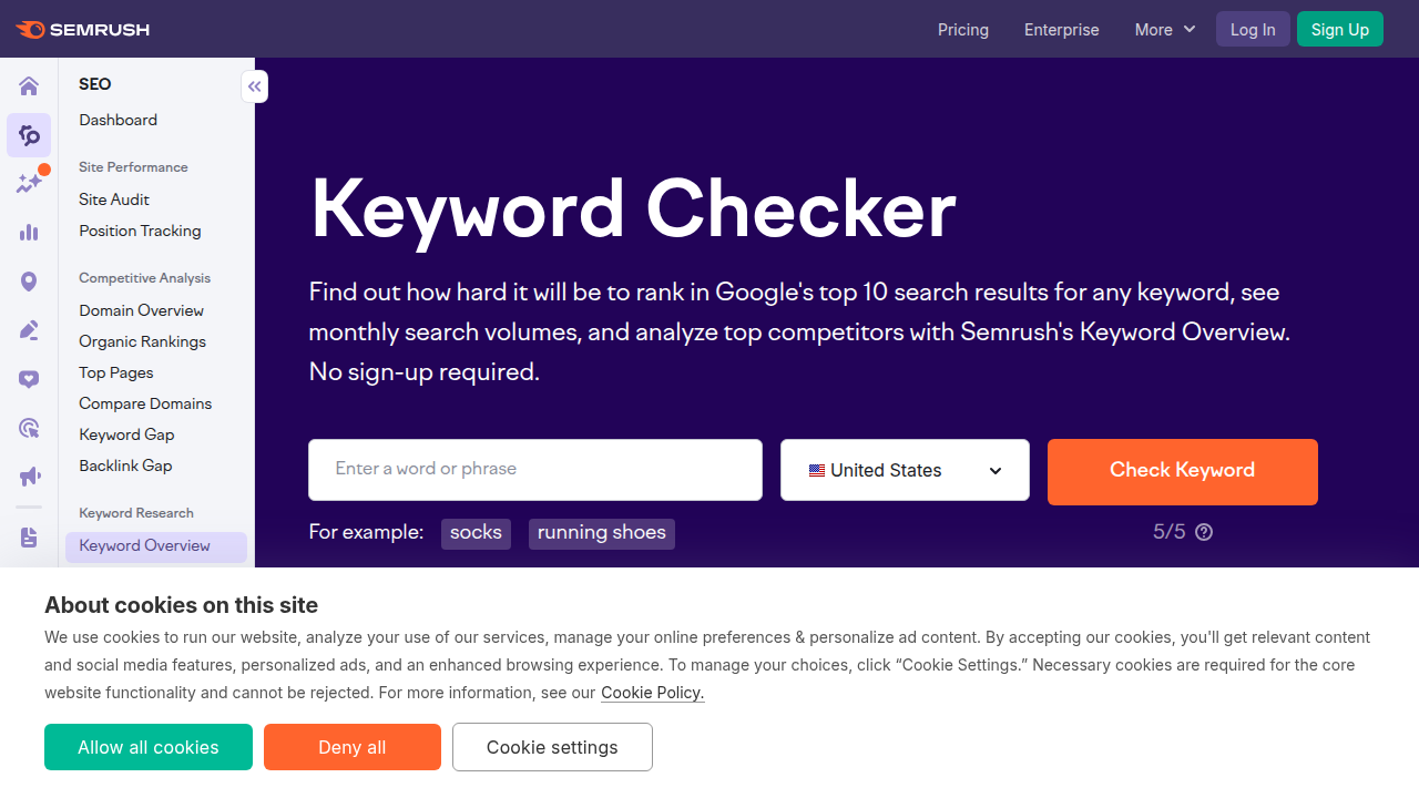 Weblish: Semrush Keyword Overview: Unlocking Powerful Weblish Insights