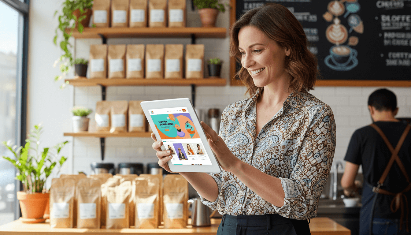 Weblish Success: Small Business Owner Thrilled with New Website from Local Designer