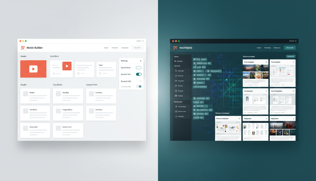 Strategic dashboard comparison guides weblish.io users to the best website builder.