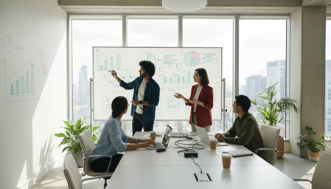 Weblish Team Crafting a Paid Social Ad Strategy: Collaborative Planning