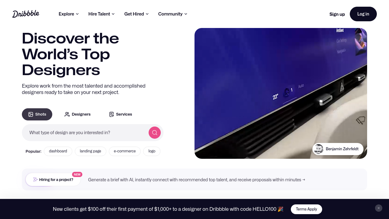 Weblish Insight: Auditing Web Designer Portfolios on a Creative Platform