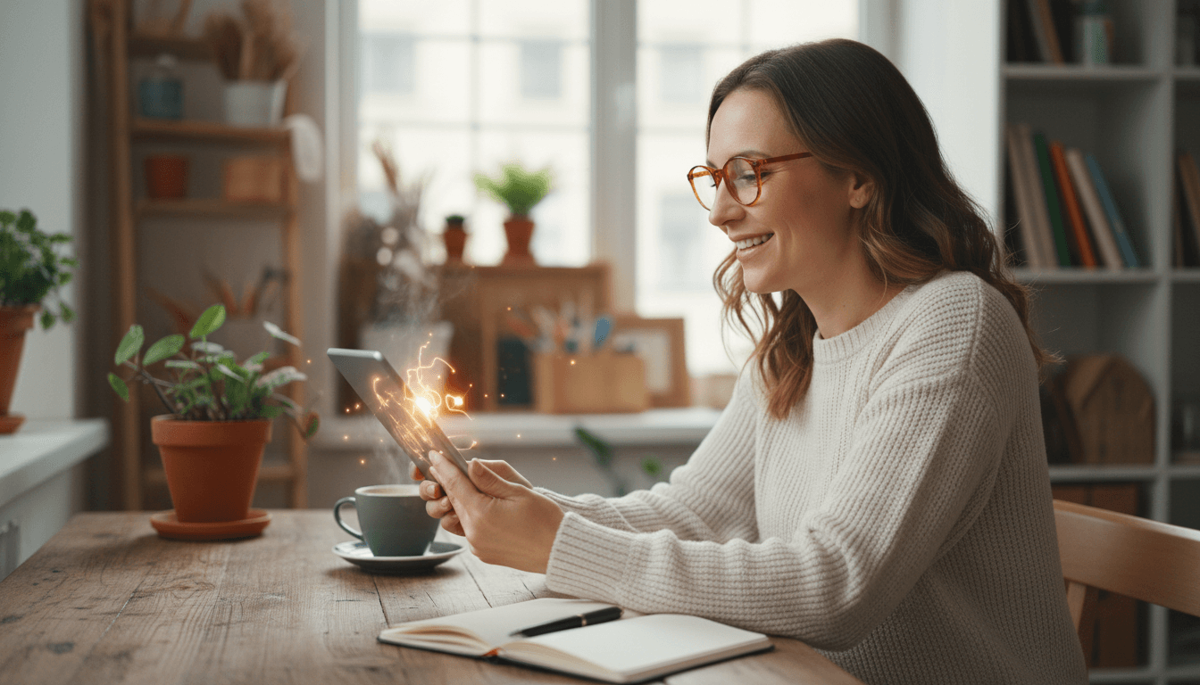 Weblish Small Business Owner Reviewing Online Presence