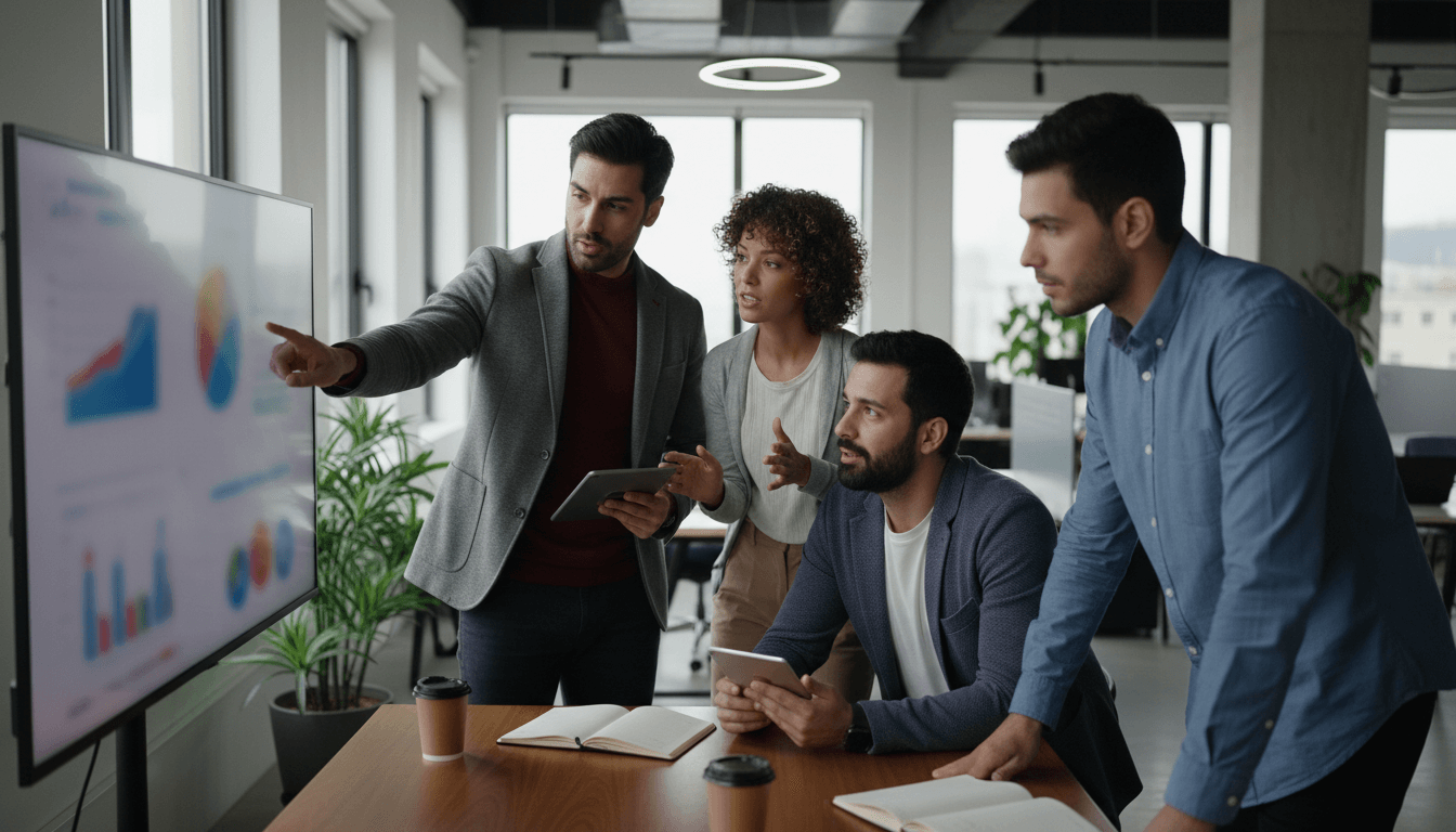 Weblish Team Collaboration on Social Media Strategy