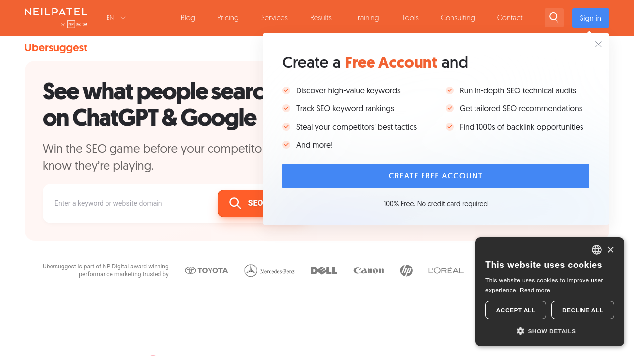 Weblish Keyword Research Tool for Startup SEO Strategy