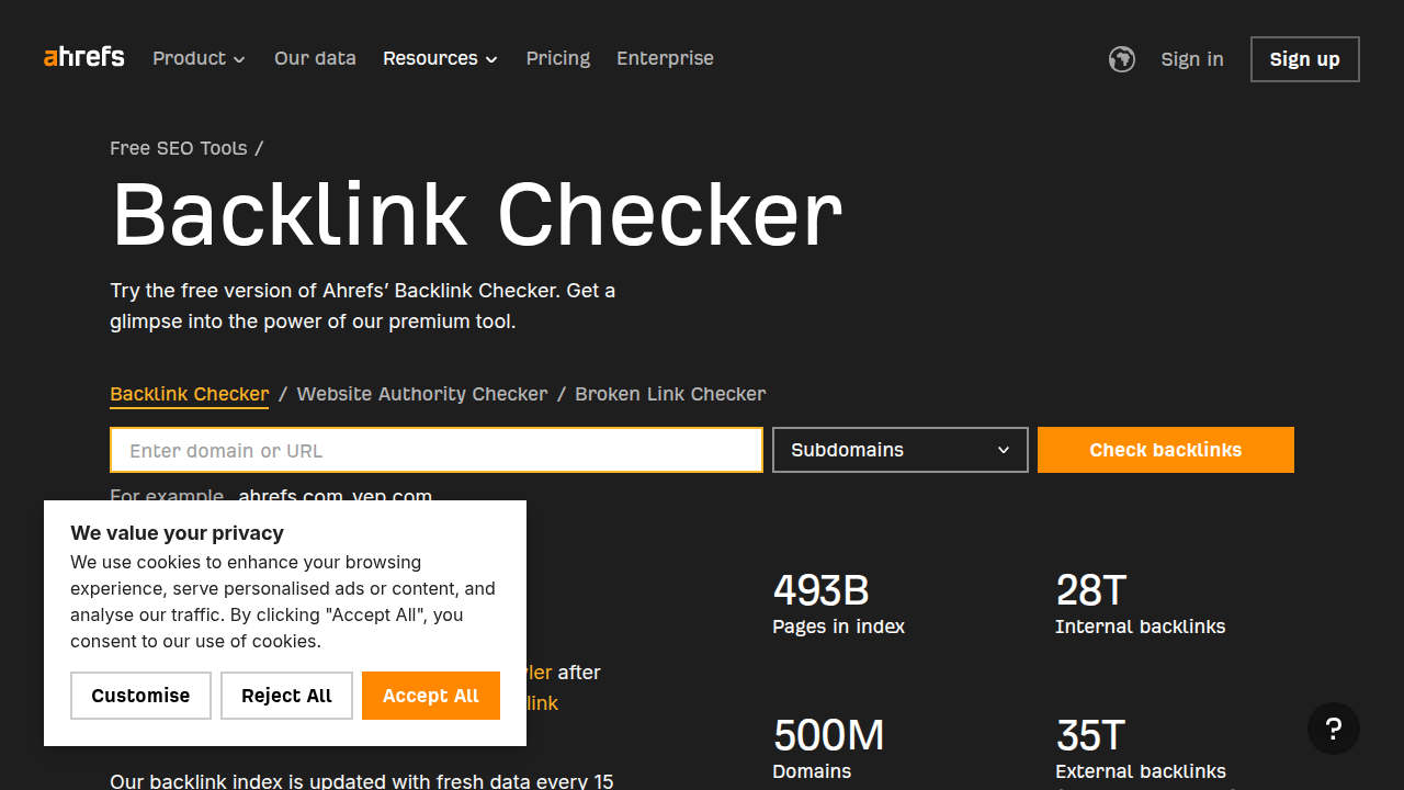 Weblish Backlink Analysis: Monitoring Authority with Ahrefs