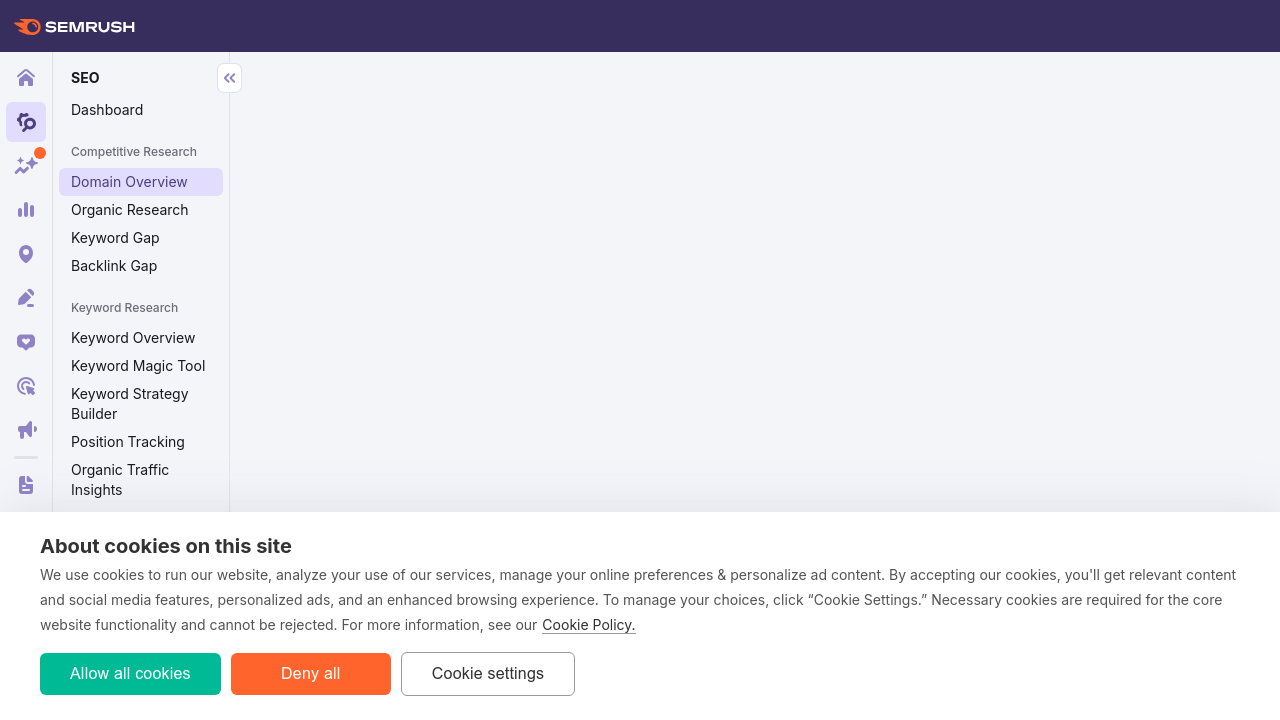 Weblish: Gaining SEO Insights with SEMrush for Small Business