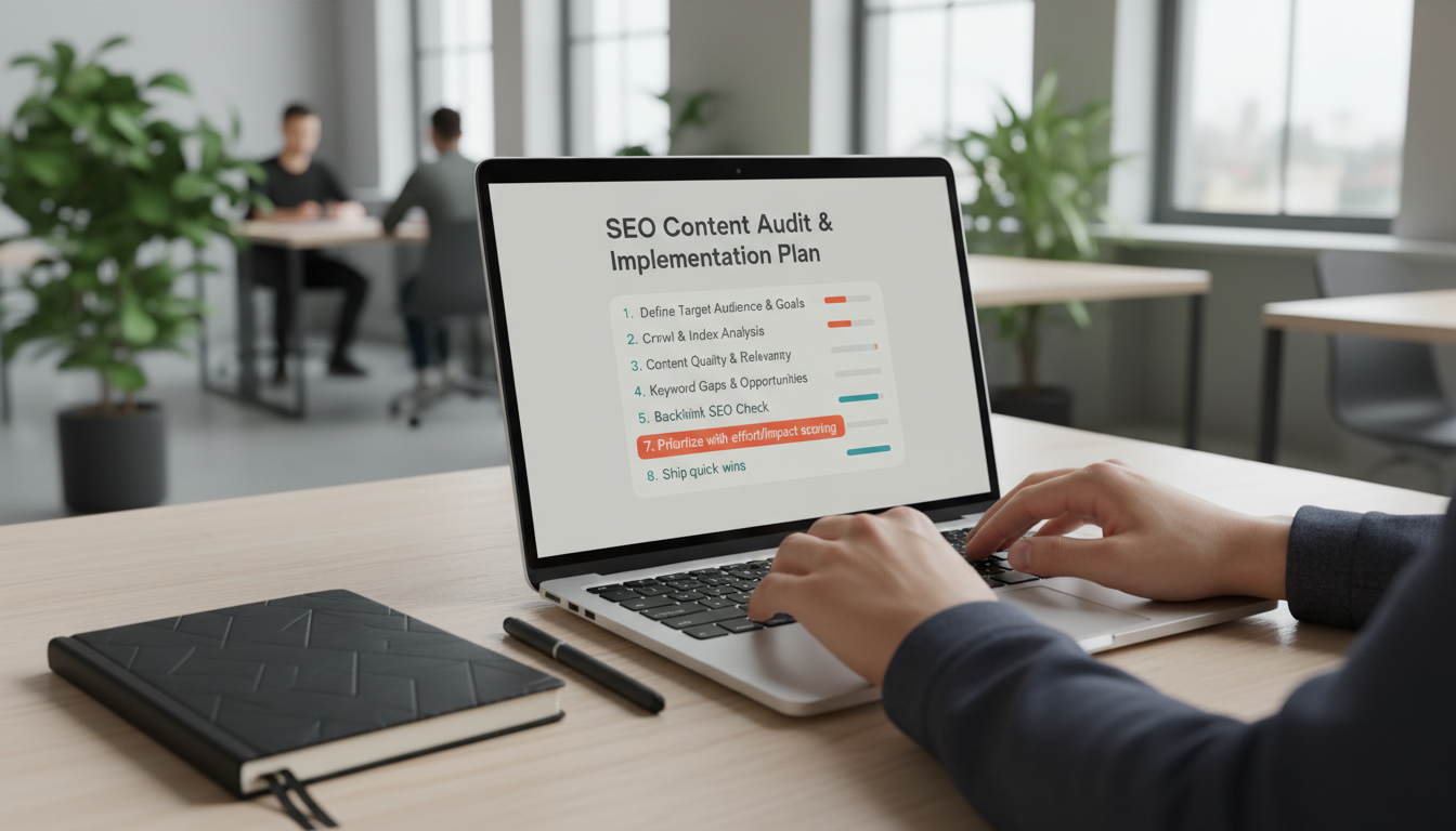 weblish.io Guides Teams Through SEO Content Audit Implementation Steps