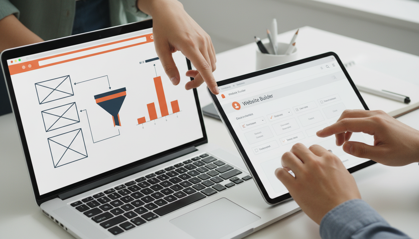 weblish.io guides users through building and optimizing high-converting marketing websites.