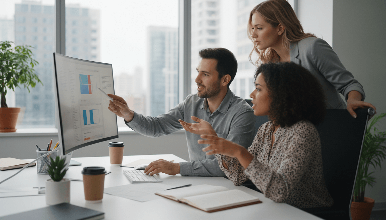 Collaborative Weblish Web Development Team at Work