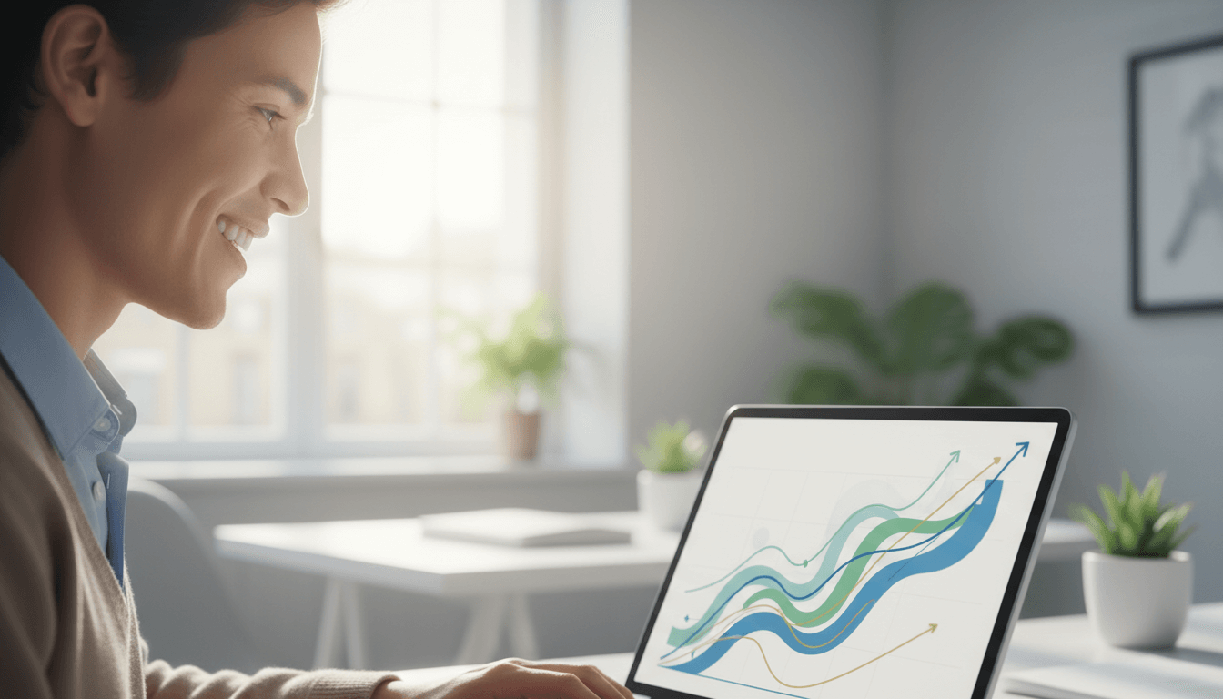 Weblish User Celebrating Ecommerce Revenue Growth Scene