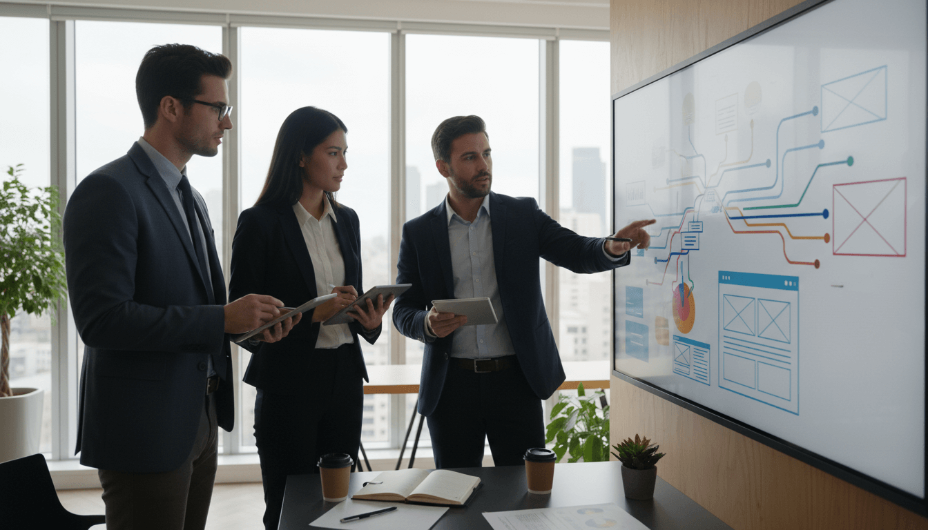 Weblish SEO Team Collaborating on E-commerce Strategy