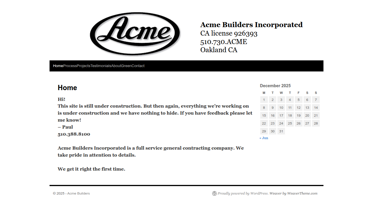 Weblish Showcase: High-Converting Construction Website Homepage Design