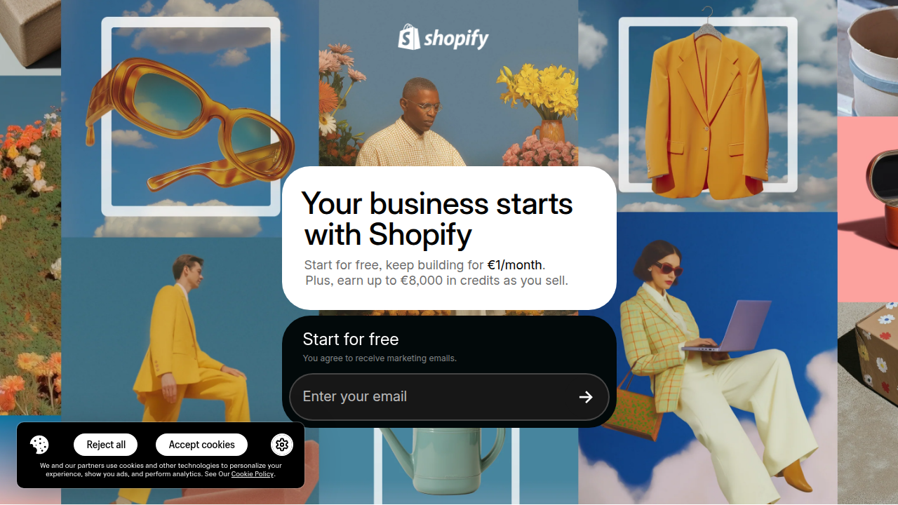 Start Your Shopify Weblish Journey: Free Trial Signup