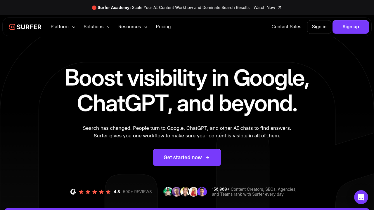 Optimize Content with Weblish: A Glimpse into Surfer SEO's AI Power