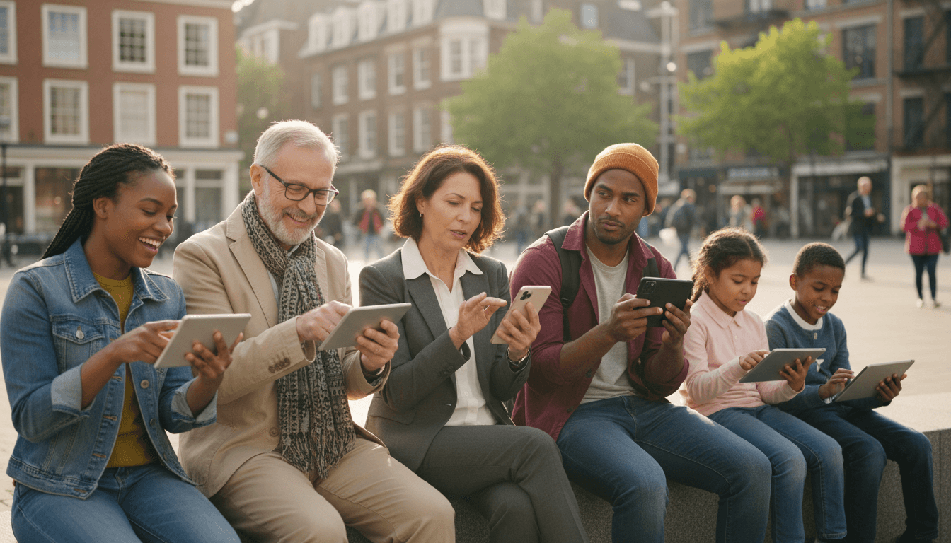 Weblish Engagement: Diverse Users Discovering New Social Media Apps