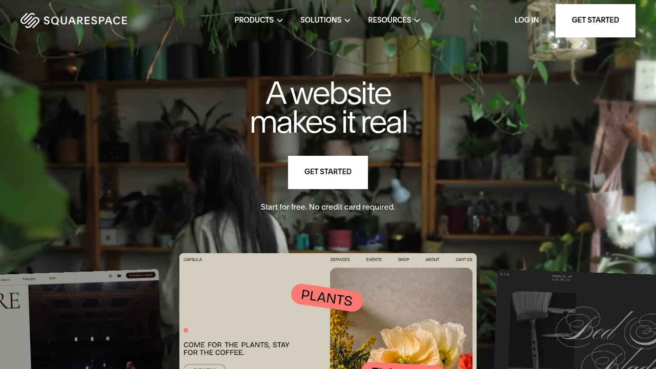 Explore Weblish Squarespace Website Builder Interface