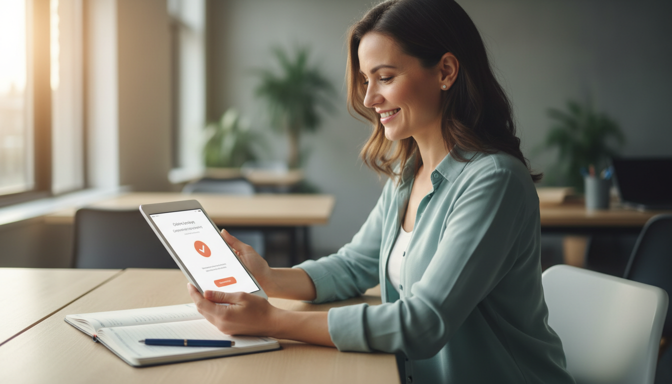 Small business owner quickly sets up weblish.io booking system.