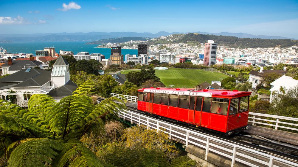 Wellington, New Zealand. Image courtesy of Shutterstock.