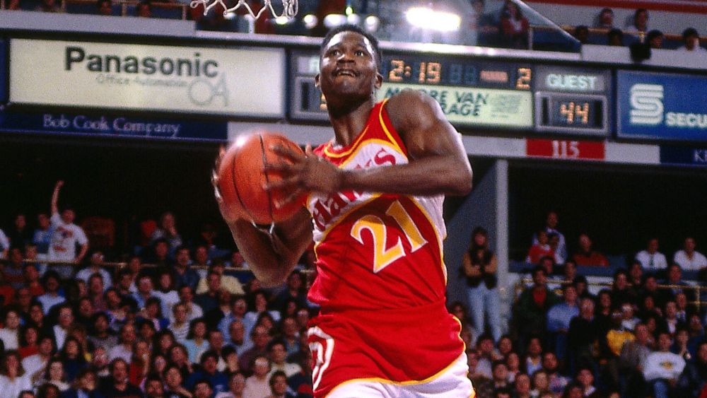 Former Atlanta Hawks great and current VP of Basketball and Special Advisor to the CEO, Dominique Wilkins. Courtesy of nba.com. 