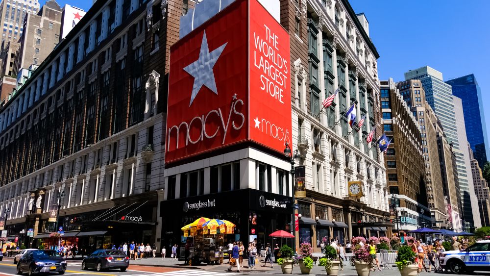Macy's Flagship Department Store in Herald Square, Midtown Manhattan. Editorial credit: NYC Russ / Shutterstock.com