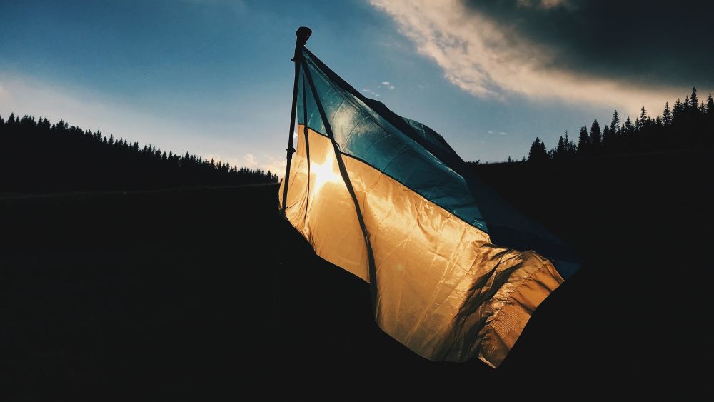 Ukrainian flag. Image courtesy of Unsplash.