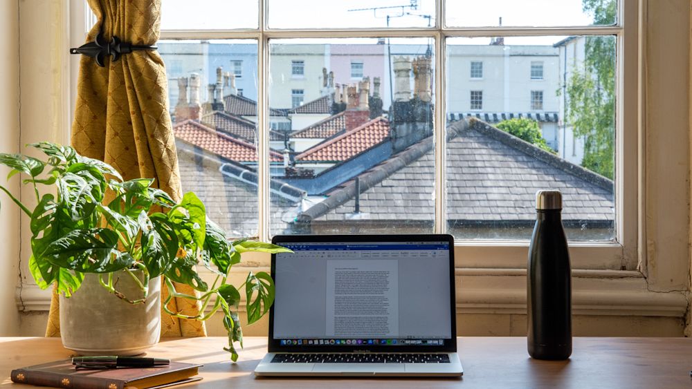 Work from home setup. Image Credit: Mikey Harris via Unsplash.