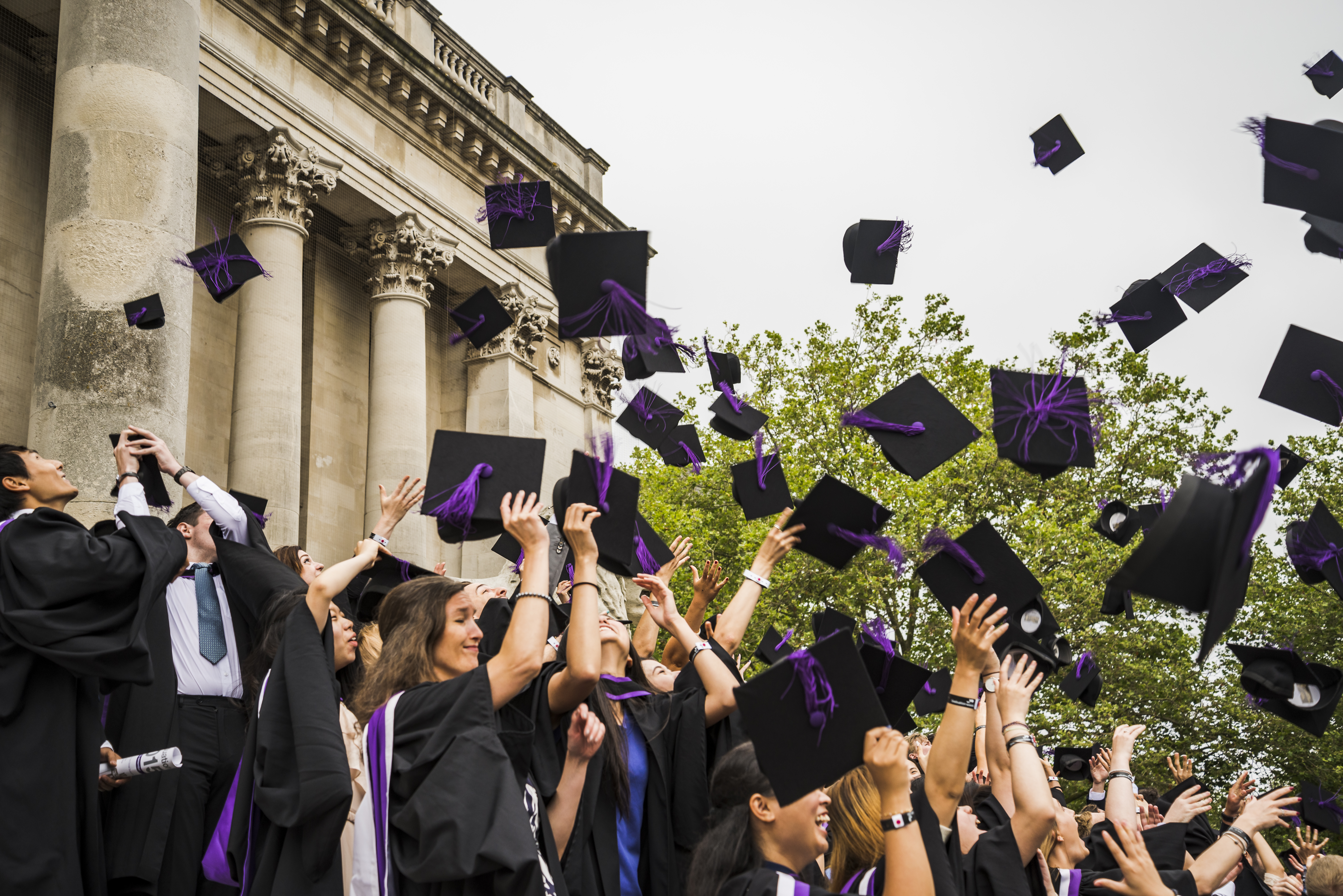 Graduation ceremony at Portsmouth University. Image courtesy of Shutterstock.