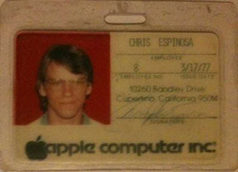 Chris Espinosa ID Card