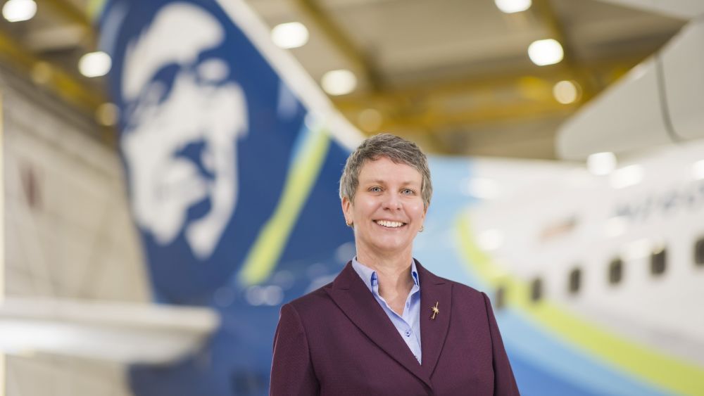Incoming Chief Operating Officer Constance von Muehlen will be the first female COO at the airline. Courtesy of Alaska Air Group. 