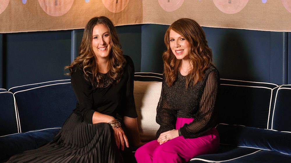 Chief's co-founders Carolyn Childers (left) and Lindsay Kaplan met at a "bad" women's networking event in 2017. (Image courtesy of Chief)