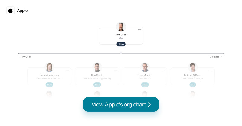 Apple org chart