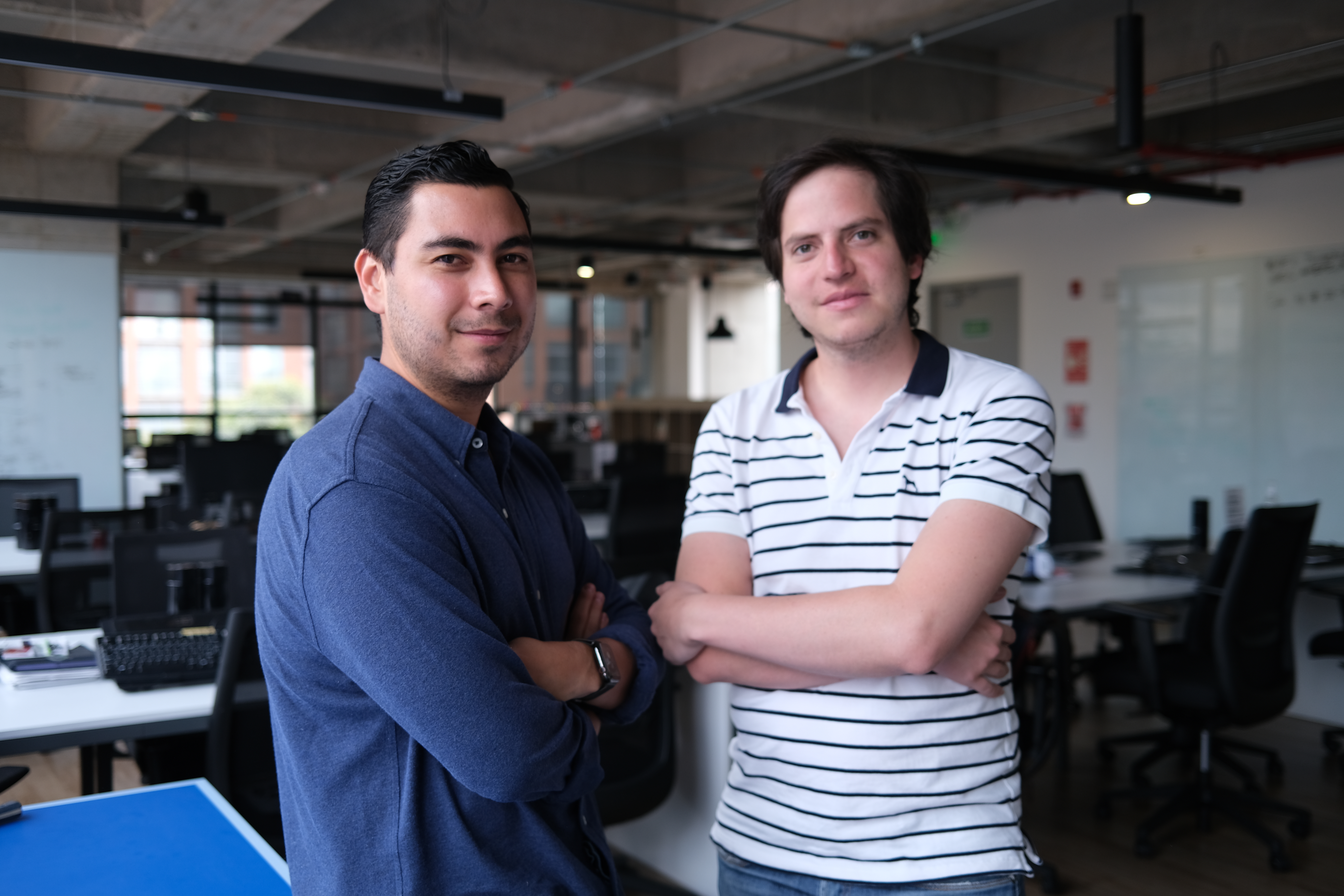 Simetrik's founders: Santiago Gomez (co-founder, COO) and Alejandro Casas (co-founder, CEO)
