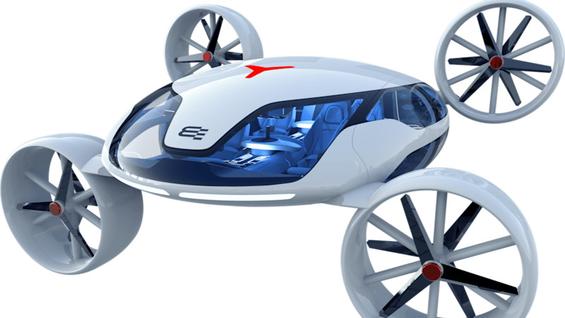 bartini eVTOL aircraft (Electric Vertical Takeoff and Landing Aircraft)