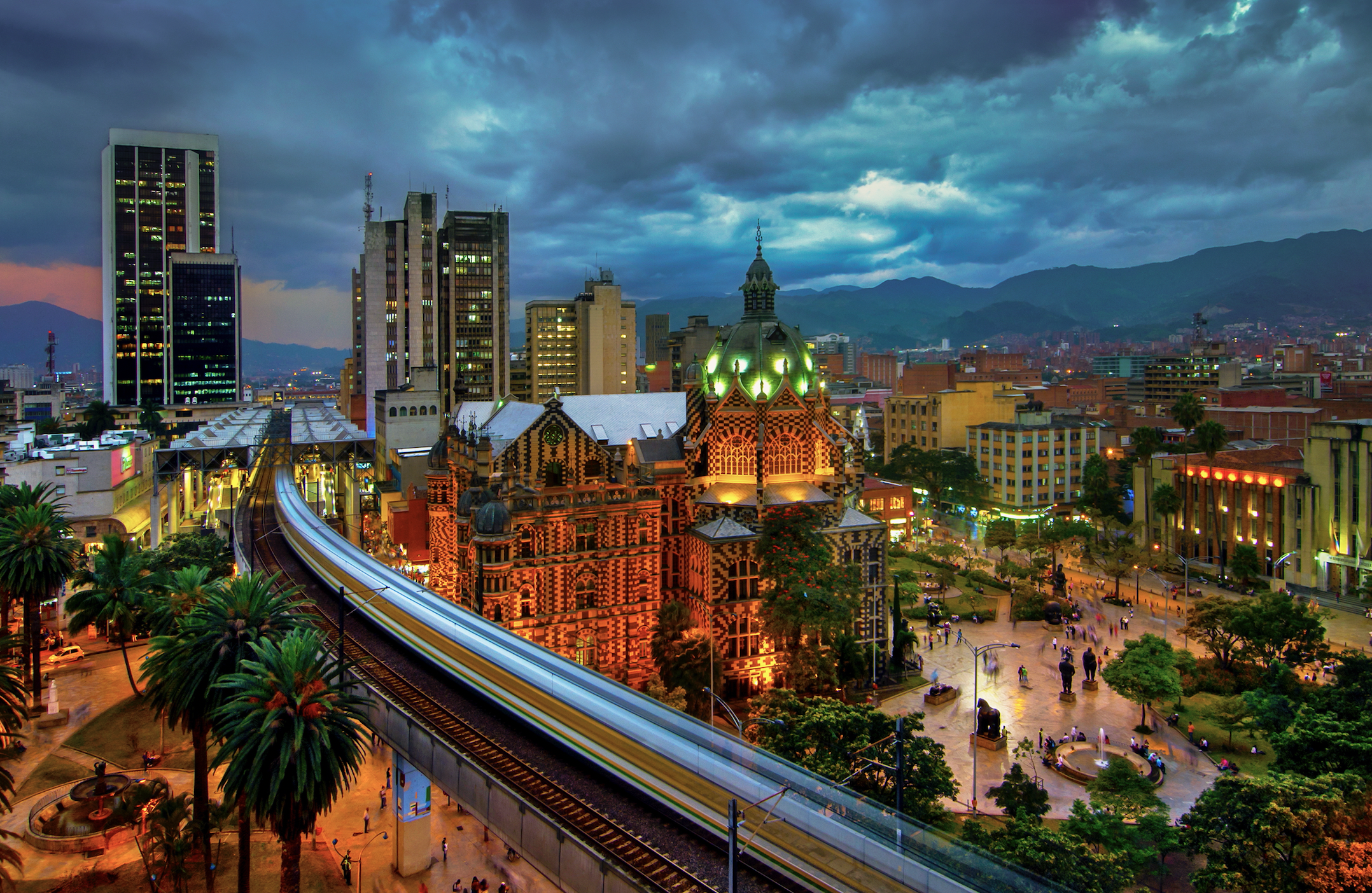 Medellín, Colombia. Image by John Coletti for Getty Images.
