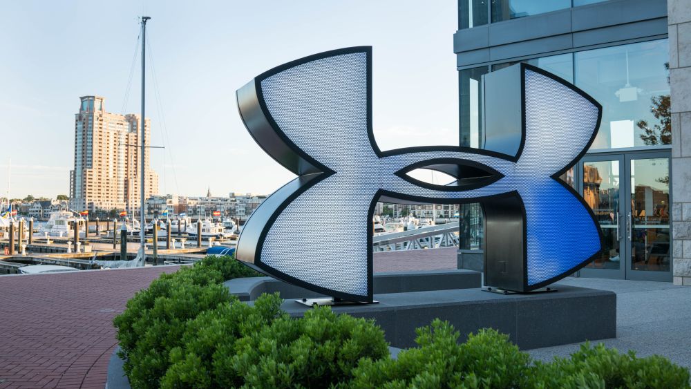 Under Armour Store in Baltimore Harbor East, Maryland. Editorial credit: AuKirk / Shutterstock.com