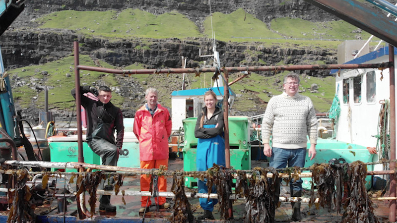 Some of the Ocean Rainforest team (Credit: Ocean Rainforest)